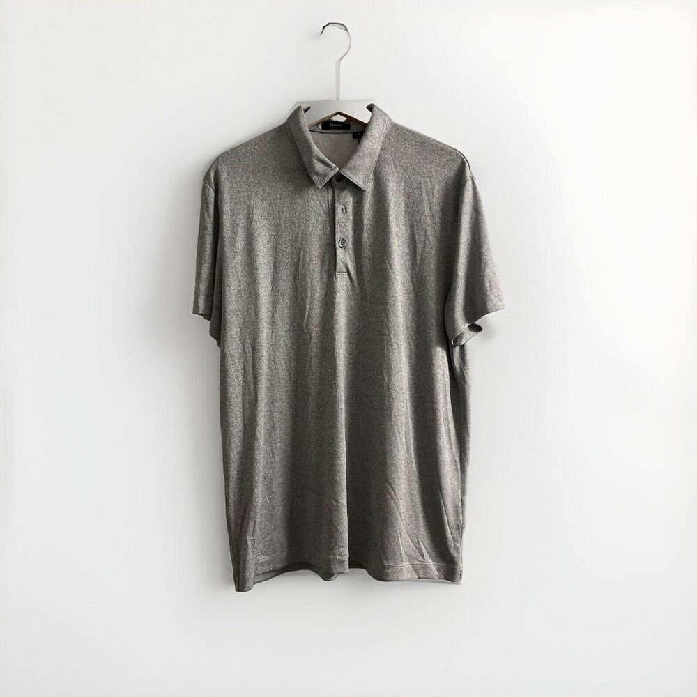 THEORY Polo Bron B Kornati Multi SUPER SOFT Pima Cotton Shirt XL